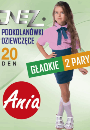 Podkolanówki dziecięce INEZ Ania 20 DEN