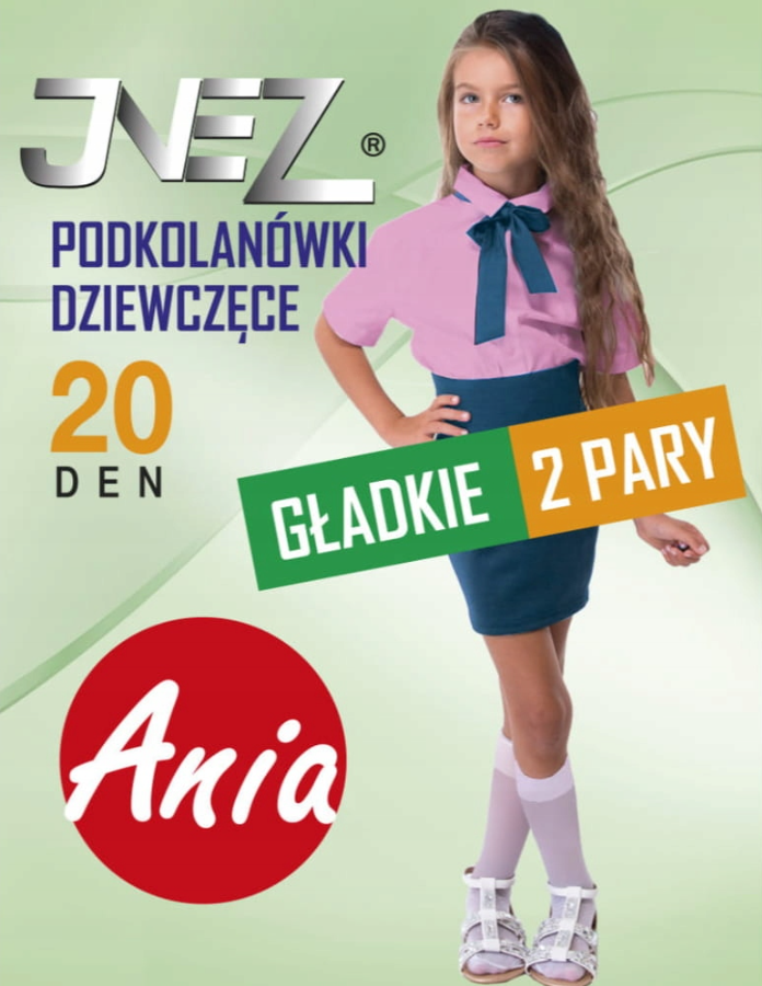 Podkolanówki dziecięce INEZ Ania 20 DEN
