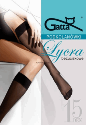 Podkolanówki Gatta Lycra 15 DEN