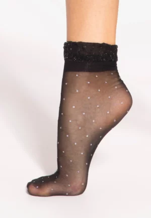 Skarpetki damskie Gatta Spring Vibes 06 Nero czarne