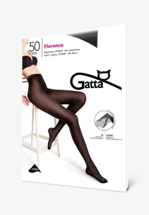 Rajstopy Satynowe Gatta Florence 3d 50 DEN